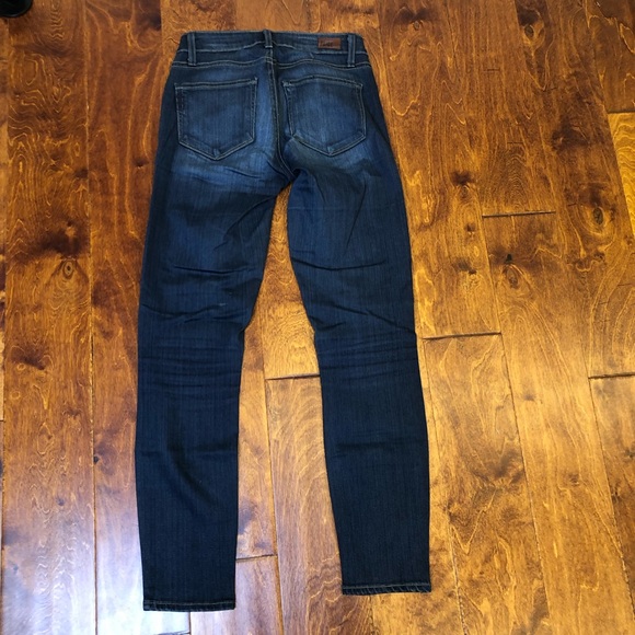Paige Verdugo Ankle Medium Wash Jeans 24 - Picture 7 of 7
